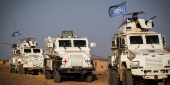 UN Peacekeepers Patrolling in Mali