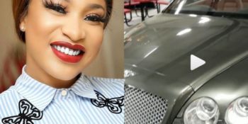 Tonto Dikeh's Bentley