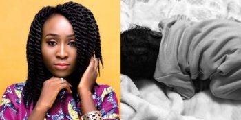 Aramide's newborn baby girl