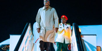 President Muhammadu Buhari in London for UK-Africa Investment Summit 2020
