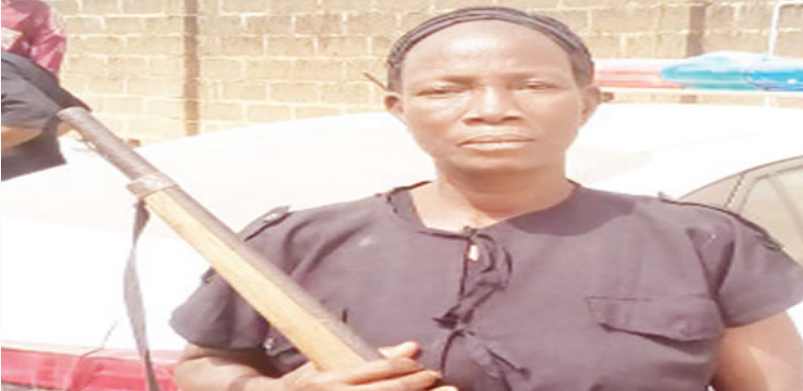 Iyabo Okunola, 60-year-old female hunter in Ibadan