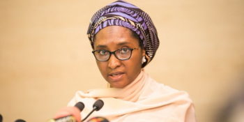 Minister of Finance, Budget and National Planning, Mrs Zainab Ahmed