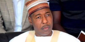 Borno State Governor, Professor Babagana Umara Zulum