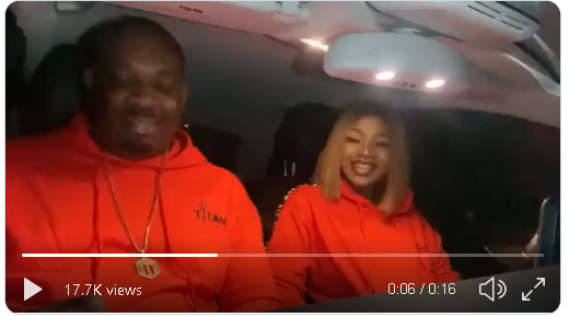 BBNaija's Tacha and Don Jazzy Performing karaoke