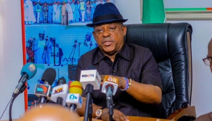 PDP National Chairman Uche Secondus: tackles Supreme Court Justices over Imo verdict