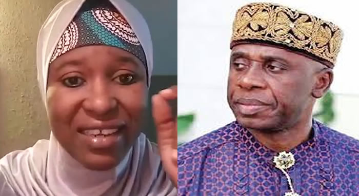 Aisha Yesufu vs Rotimi Amaechi