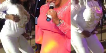 Gospel singer, Tope Alabi's worldly dance steps