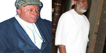 Justice Okon Abang vs Olisa Metuh