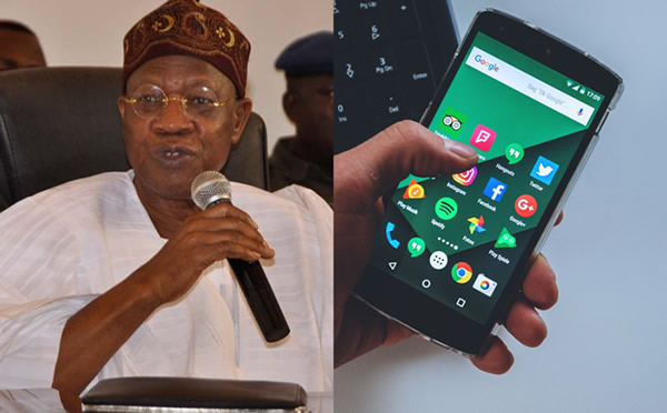 Minister of Information and Culture, Lai Mohammed to regulate social media