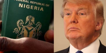 Nigerian passport vs Trump