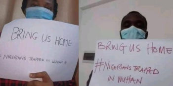 Nigerians trapped in Wuhan, China