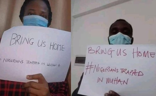 Nigerians trapped in Wuhan, China