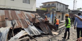 Property demolition by hoodlums