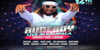Rudeboy to perform in Kampala on Valentine's Day
