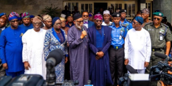 Southwest governors with IGP, Adamu Mohammed