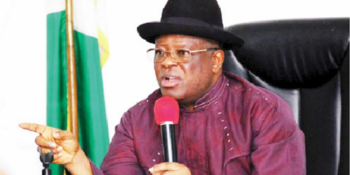 The Ebonyi State Governor, David Umahi