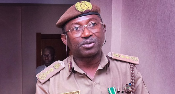 The Comptroller-General of Immigration, Muhammed Babandede