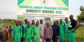Presidential Amnesty Programme Read more: https://www.dailytrust.com.ng/review-of-amnesty-programme-for-ex-agitators-benefits.html