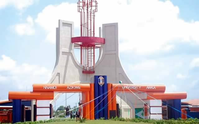 Nnamdi Azikiwe University in Awka, Anambra State