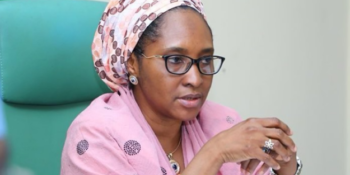 The Minister of Finance, Budget and National Planning, Zainab Ahmed