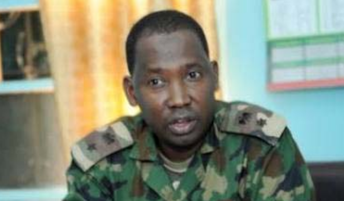 The Acting Director of Army Public Relations, Col. Sagir Musa