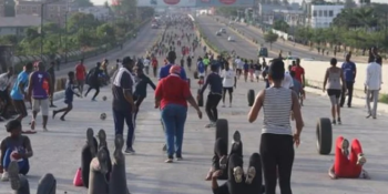 Lagos residents arrested For Jogging amid lockdown order