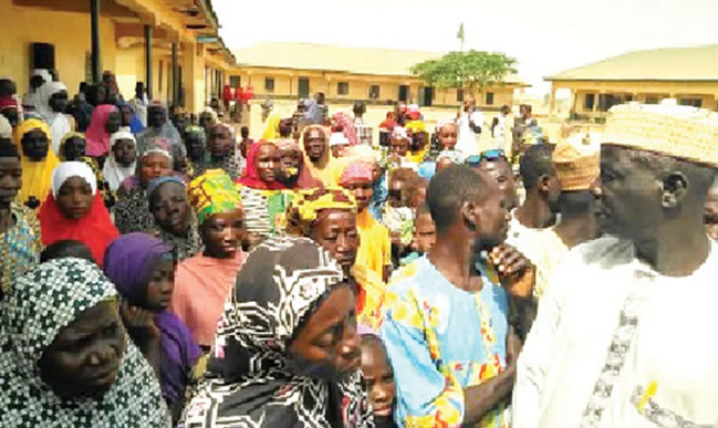 Internally displaced people in Borno State