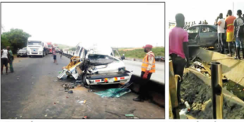 Lagos and Ogun states' car crashes during cOVID-19 lockdown