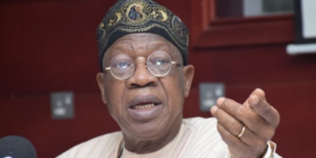 Minister of Information and Culture, Alhaji Lai Mohammed