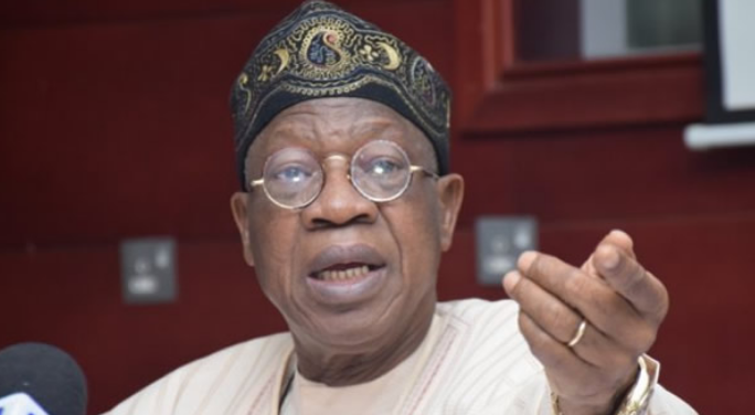 Minister of Information and Culture, Alhaji Lai Mohammed