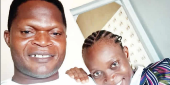 Pastor Ayobami Taiwo and late wife, Oluremi Esan