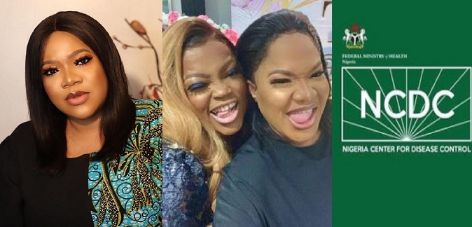 Nollywood actress, Toyin Abraham debunks being the NCDC brand ambassador