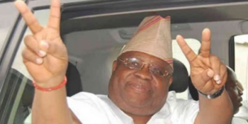 Former governorship candidate of the Peoples Democratic Party (PDP) in Osun State, Ademola Adeleke