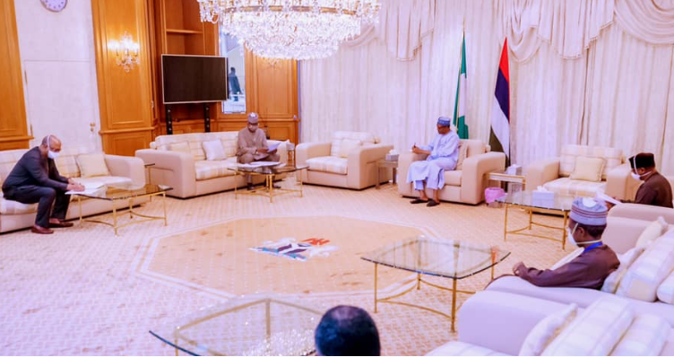 President Muhammadu Buhari, on Sunday, May 17th, 2020, received a briefing from the Presidential Task Force on COVID-19