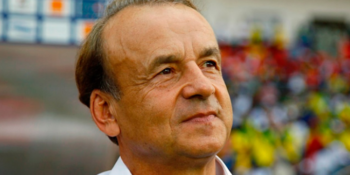 Super Eagles coach, Gernot Rohr