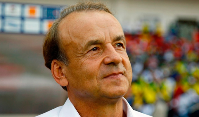 Super Eagles coach, Gernot Rohr