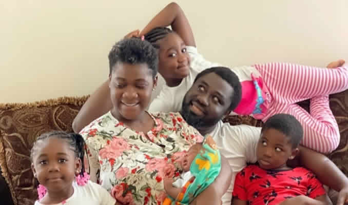Mercy Johnson Okojie and her adorable family