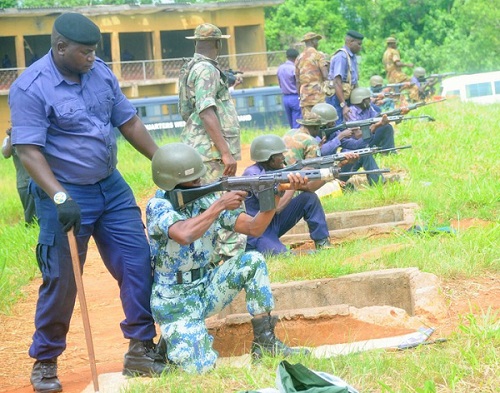 Nigerian Navy training