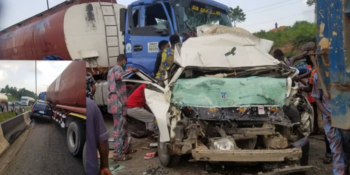 Otedola Bridge road accident