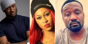 Peter Okoye, Cynthia Morgan and Jude Okoye