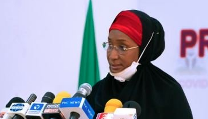 Minister of Humanitarian Affairs, Disaster Management and Social Development, Hajia Sadiya Umar Farouk