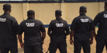 Operatives of the Special Anti-Robbery Squad (SARS)