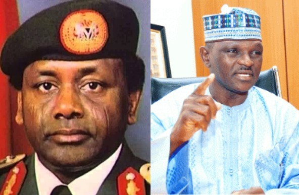 Late General Sani Abacha and Hamza Al Mustapha