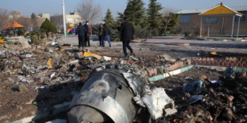 Downed Ukrainian jetliner near Tehran airport