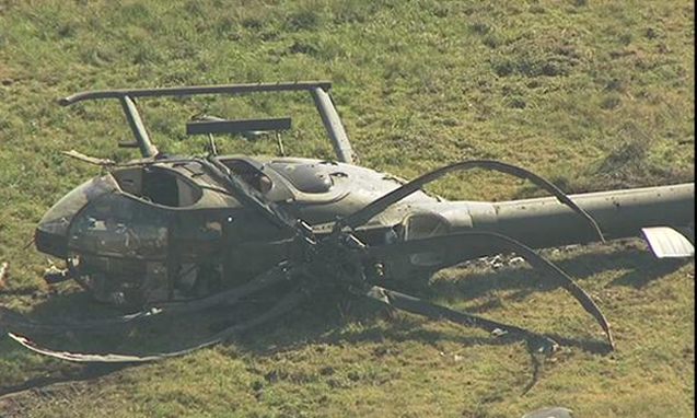 Helicopter crash