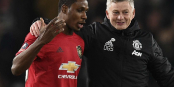 Odion Ighalo and Ole Gunnar Solskjaer