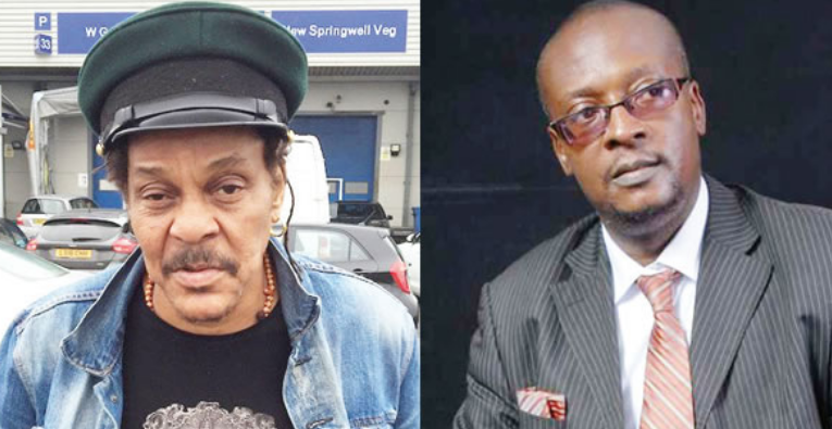 Majek Fashek and Charles Novia