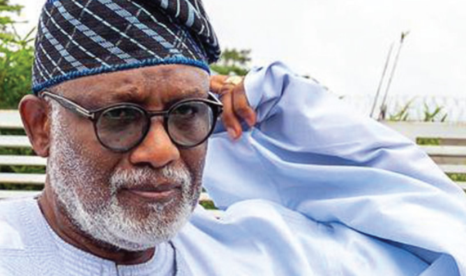 Ondo State Governor, Rotimi Akeredolu