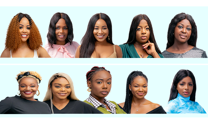 BBNaija Season 5 female housemates