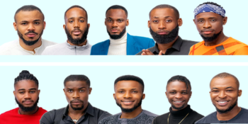 BBNaija Season 5 male housemates